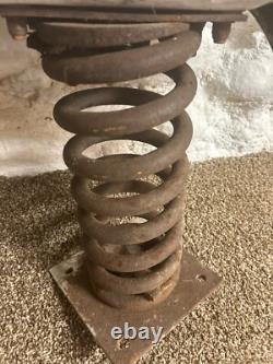 Vintage PlayWorld Systems Cast Aluminum Ride On Playground Equipment Panda