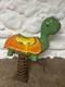Vintage PlayWorld Systems Cast Aluminum Ride On Playground Equipment TURTLE