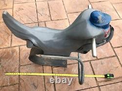 Vintage Playground Equipment Spring Toy Elephant Circus Dumbo Style Seat Ride