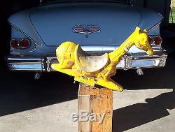Vintage Playground Game Time Saddle Mates Spring Ride-on RARE Giraffe Aluminum