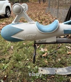 Vintage Playground Spring Ride SADDLE MATES GAMETIME Rocket Missle Airplane USAF