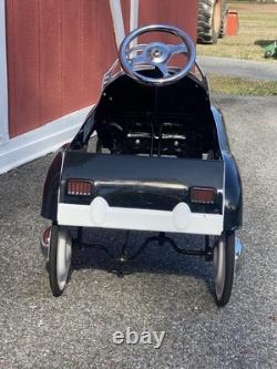 Vintage Police No 54 Metro City's Finest Patrol Metal Pedal Car by Instep
