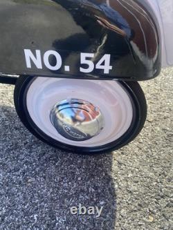 Vintage Police No 54 Metro City's Finest Patrol Metal Pedal Car by Instep