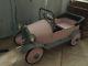 Vintage Pretty In Pink Drive Steel Pedal Car RARE LOCAL PICK UP ONLY