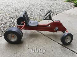 Vintage RADIO FLYER Chain Drive Pedal Race Car