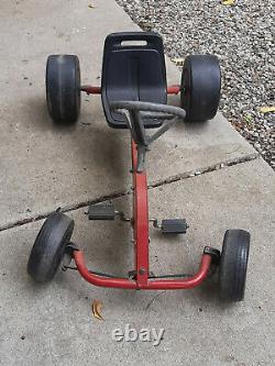 Vintage RADIO FLYER Chain Drive Pedal Race Car