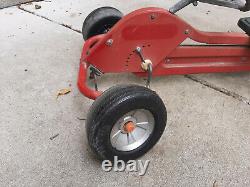 Vintage RADIO FLYER Chain Drive Pedal Race Car