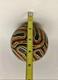 Vintage RARE 1980s Giant Solid Rubber Super Bouncy Ball Toy 4 Multicolor Swirl