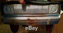 Vintage RARE Murray AMF Tooth Grill Rally Ford Pinto Pedal Car