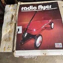 Vintage Radio Flyer 90 Red Wagon 34