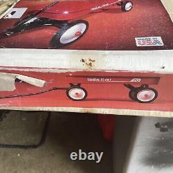 Vintage Radio Flyer 90 Red Wagon 34