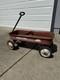 Vintage Radio Flyer Model 90 Red Wagon Steel Metal
