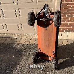 Vintage Radio Flyer Radio Chief Wagon No. 22 Classic American Toy 1950's 1960's