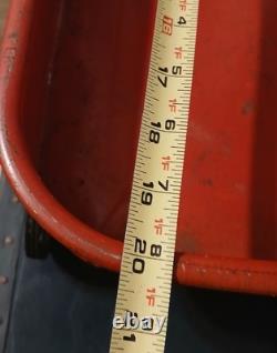 Vintage Radio Flyer Radio Tot Steel Metal Good Rare