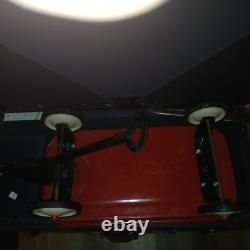 Vintage Radio Flyer Radio Tot Steel Metal Good Rare
