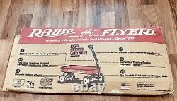 Vintage Radio Flyer Red Steel 34 Wagon Model 89 Brand New in the Original Box