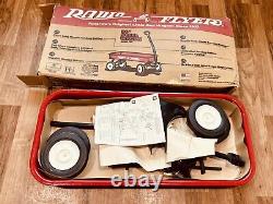 Vintage Radio Flyer Red Steel 34 Wagon Model 89 Brand New in the Original Box