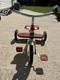 Vintage Radio Flyer Tricycle Red And White Original Paint/Logo Steel