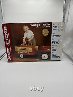 Vintage Radio Flyer Wagon Trailer Genuine Model # WT18 New Open Box
