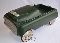 Vintage Rare 1950s AMF Sky Lark Original Pedal Car Chevy Bowtie Nice No Res