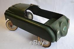 Vintage Rare 1950s AMF Sky Lark Original Pedal Car Chevy Bowtie Nice No Res