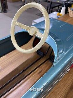 Vintage Rare 1960's AMF jet sweep pedal car