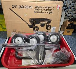 Vintage Rare BuddyL 24 Red Pressed Wagon Unassembled NEW