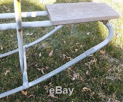 Vintage Rare Industrial Teeter Totter Seesaw Playground Child Toy Wood Seats