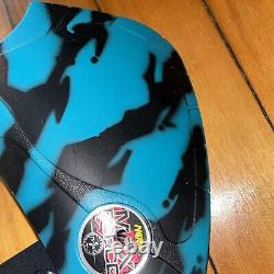 Vintage Rare NERF Max Force Manta Ray Blaster 1995 Aqua Black WORKS (NO DARTS)