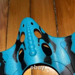 Vintage Rare NERF Max Force Manta Ray Blaster 1995 Aqua Black WORKS (NO DARTS)