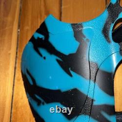 Vintage Rare NERF Max Force Manta Ray Blaster 1995 Aqua Black WORKS (NO DARTS)