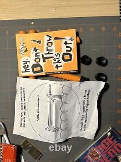 Vintage Rare NERF Max Force Manta Ray Blaster 1995 Fully Functional Nine Darts