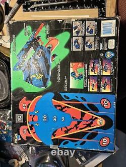 Vintage Rare NERF Max Force Manta Ray Blaster 1995 Fully Functional Nine Darts