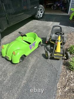 Vintage Rare Nabisco Grinch Christmas Pedal Car & Original Kettcar (Pickup)