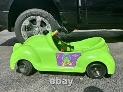 Vintage Rare Nabisco Grinch Christmas Pedal Car & Original Kettcar (Pickup)