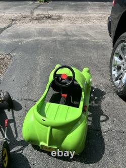 Vintage Rare Nabisco Grinch Christmas Pedal Car & Original Kettcar (Pickup)