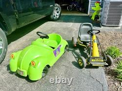 Vintage Rare Nabisco Grinch Christmas Pedal Car & Original Kettcar (Pickup)