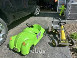 Vintage Rare Nabisco Grinch Christmas Pedal Car & Original Kettcar (Pickup)