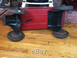 Vintage Rare Red Sav Way Flyer Wagon Radio Flyer Sav Way Detroit Michigan