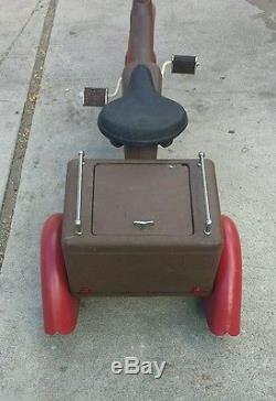 Vintage Rat Rod Tricycle Streamlined Fendered Custom Made Trike