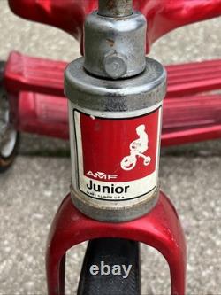 Vintage Red AMF Junior Children's Tricycle