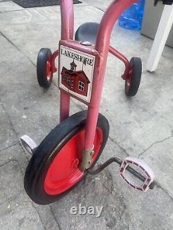Vintage Red Lakeshore School Tricycle GREAT CONDITION