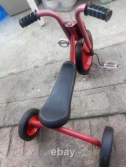Vintage Red Lakeshore School Tricycle GREAT CONDITION