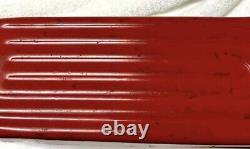 Vintage Red Radio Flyer Steel Push Scooter Ball Bearing Wheels Mint