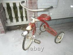 Vintage Red Tricycle AMC Flash 1950's