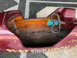 Vintage Regional Champion Soap Box Derby Car 1964 Winner Shipping Available
