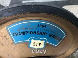 Vintage Regional Champion Soap Box Derby Car 1964 Winner Shipping Available
