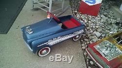 Vintage Restored Champion Peddle Car. Works well