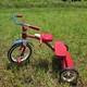 Vintage Retro Radio Flyer Red Tricycle Spoke Wheels Steel Frame Model 33