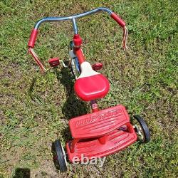 Vintage Retro Radio Flyer Red Tricycle Spoke Wheels Steel Frame Model 33